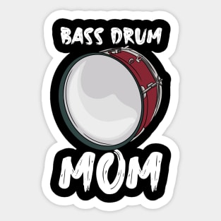 Bass Drum Mom Sticker